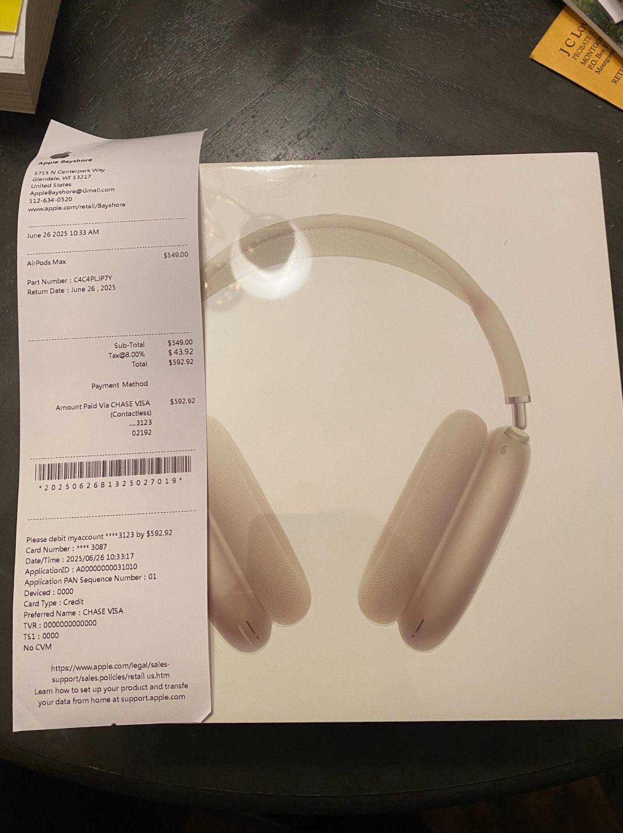 AirPod Max Starlight 