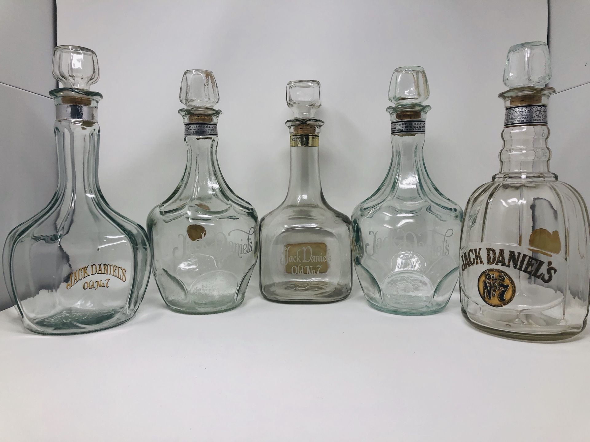 Jack Daniels decanter old vintage bottles
