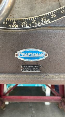 Table Saw 1938 Free