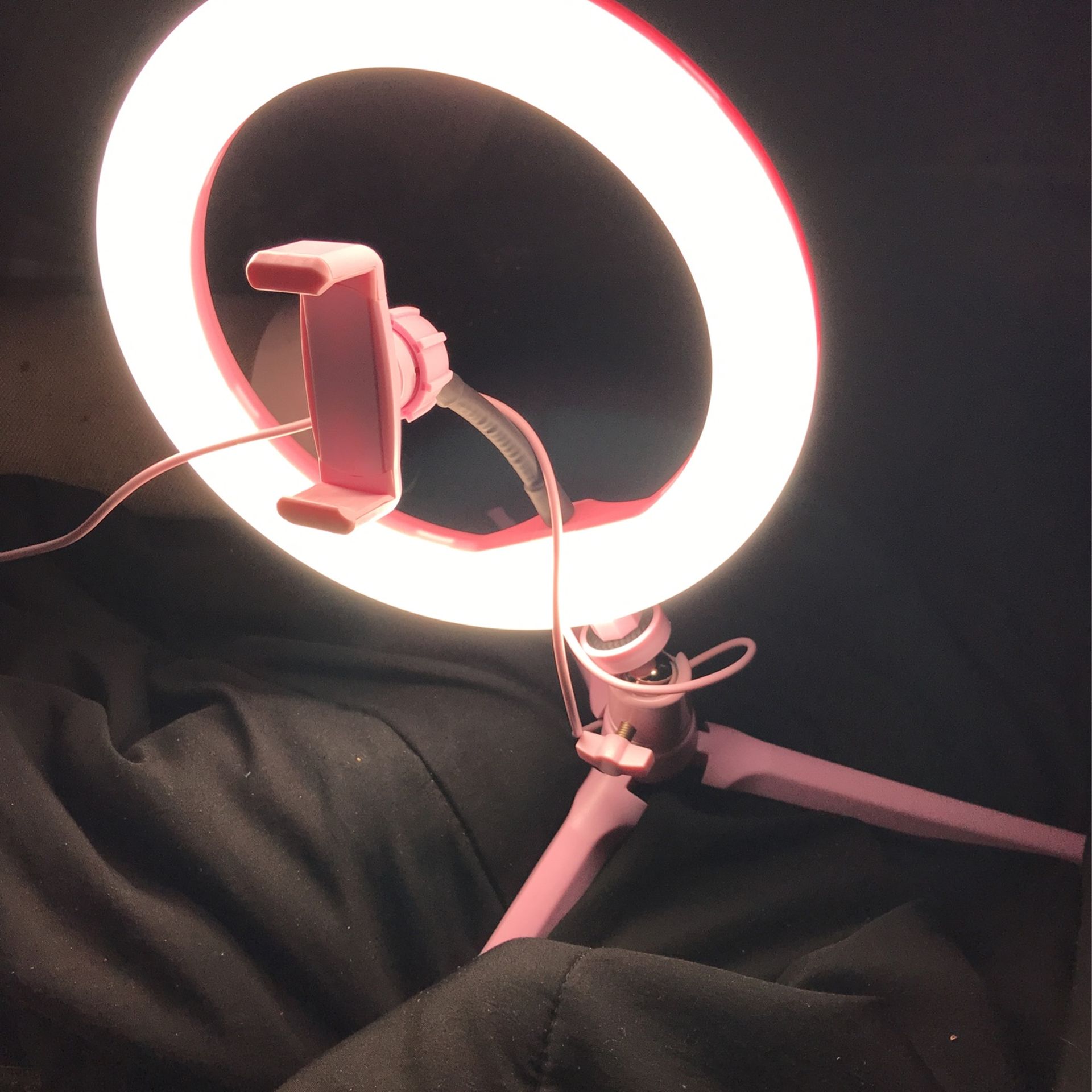 Pink Ring light