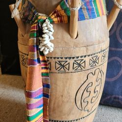 Traditional Ghanaian Kpanlogo Hand Drum