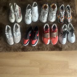 Shoes! Nikes and designer all authentic all the Nikes come with box