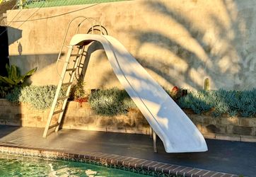 Vintage Pool Slide