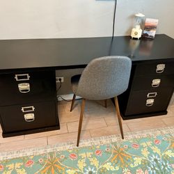 PB Bedford File Cabinet Desk