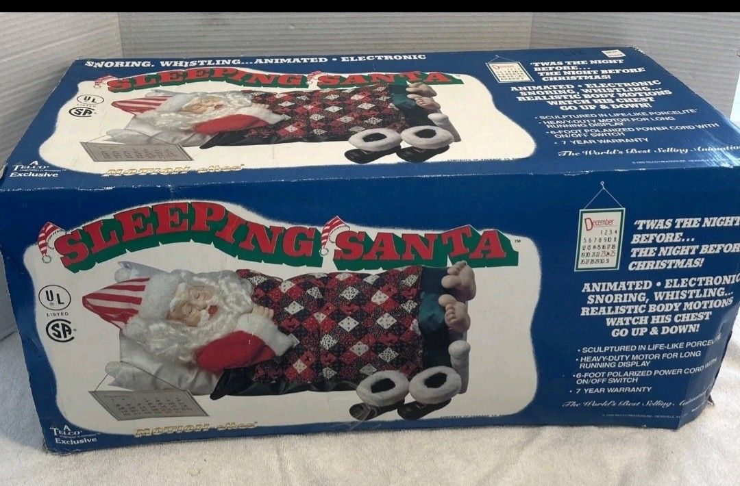 Sleeping Snoring Christmas Santa