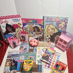 Barbie Coloring Book Set For Birthday Gift 