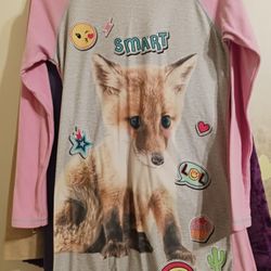 Girls Long Sleeve Nightgown