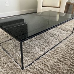 Room and Board Glass Coffee Table
