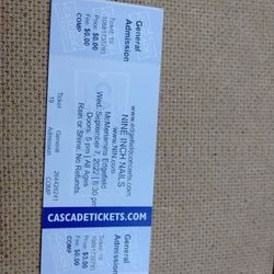 Nine Inch Nails I Got One Ticket Left Last One 250 Come Pick It Up Enjoy Yourself This Is Your Last Chance How You Doing