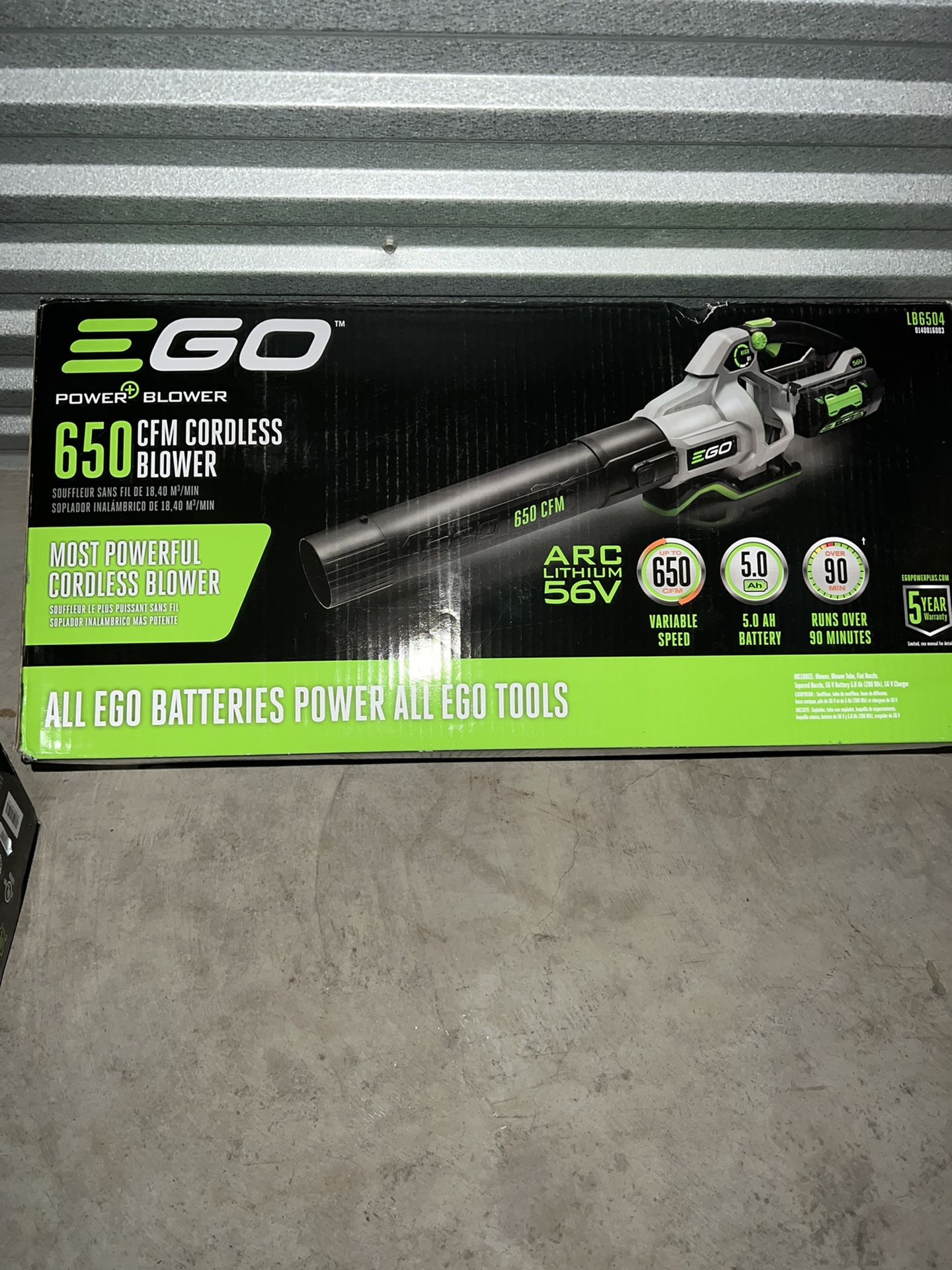 EGO Blower 650 CFM
