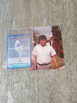 Fleer Fernando Valenzuela Dodgers Card 1986