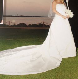 Strapless Wedding Gown