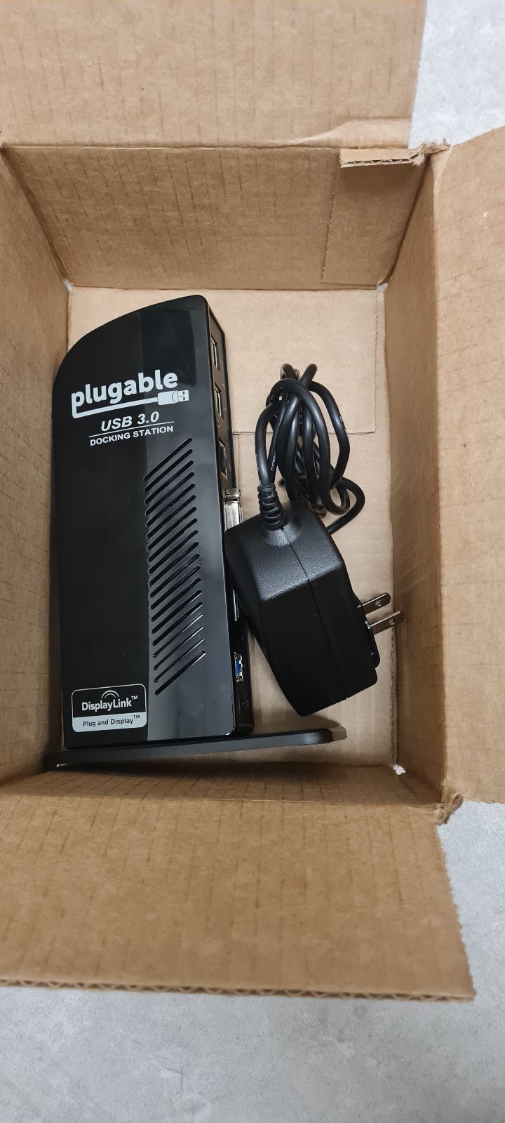 Plugable Universal Laptop Docking Station Dual Monitor for Windows and Mac