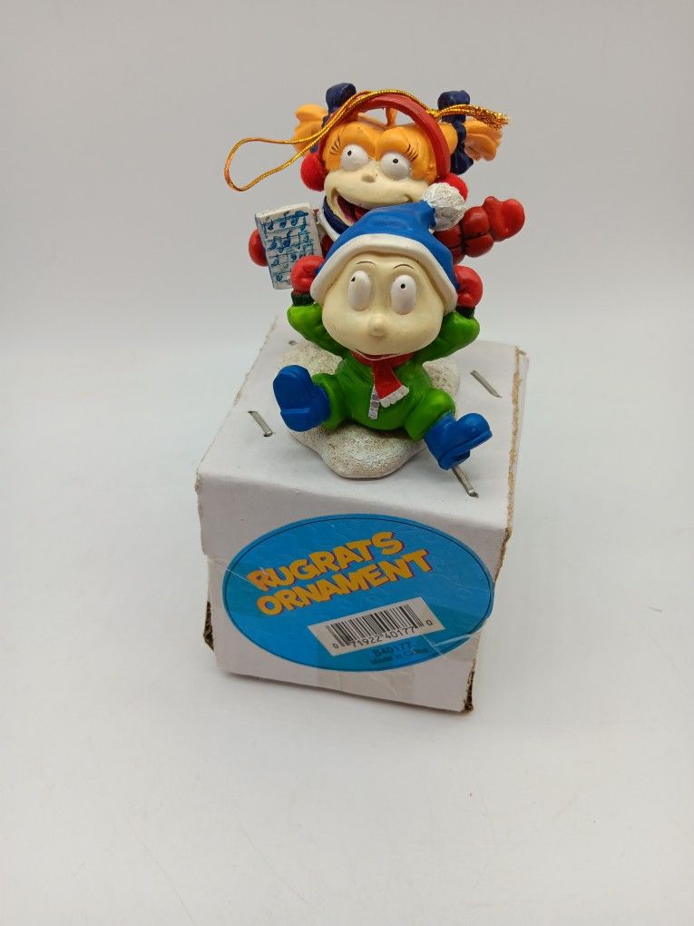 Vintage 2000 Viacom Nickelodeon Rugrats Christmas Ornament W/box FIRM PRICE