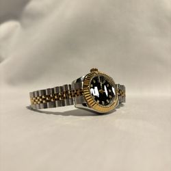 Luxury two-tone watch