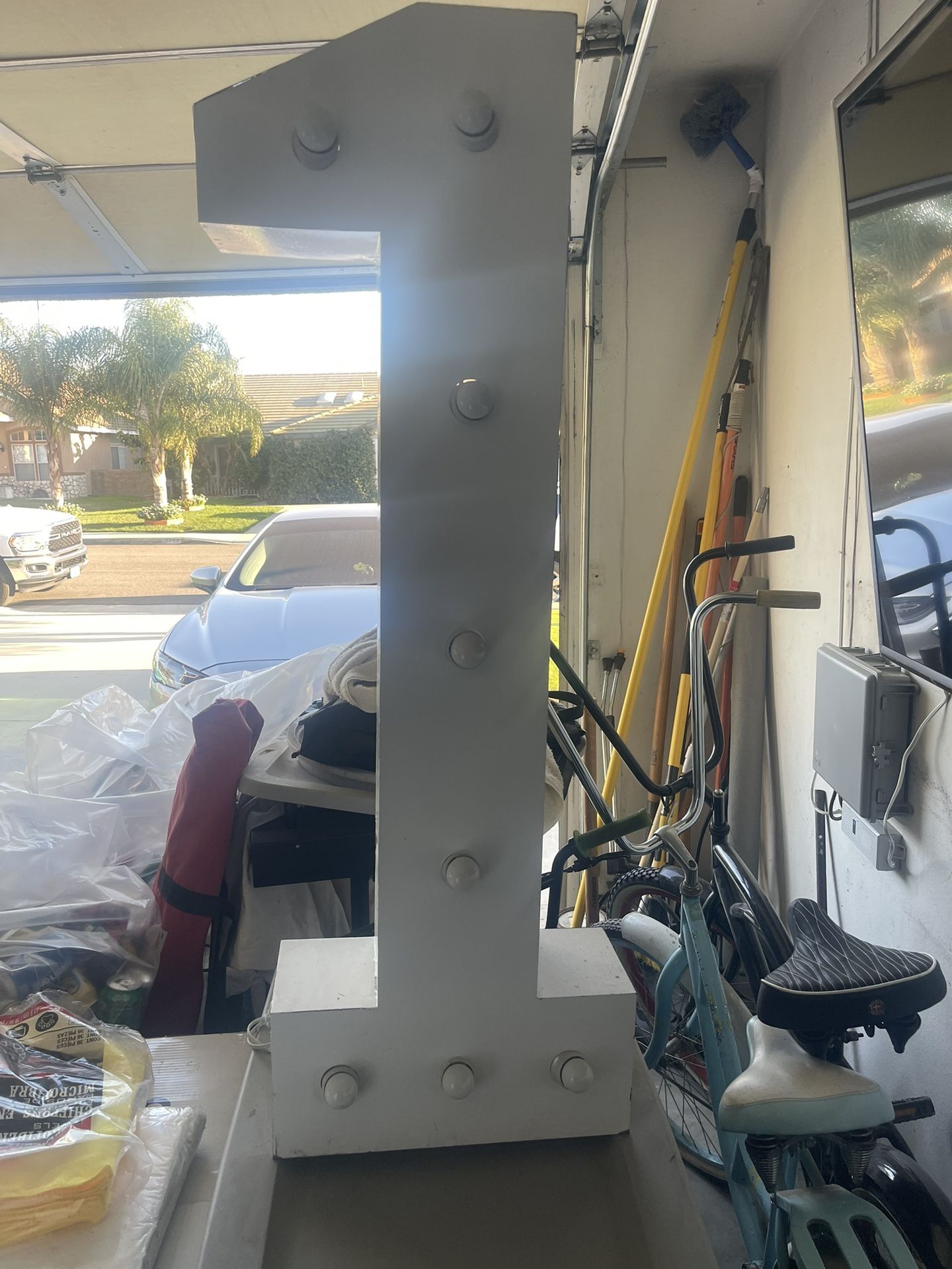 Birthday Numbers With Lights