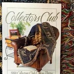 Longaberger Collectors Club 1999 Blanket