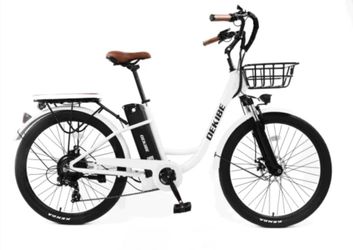 White E-bike