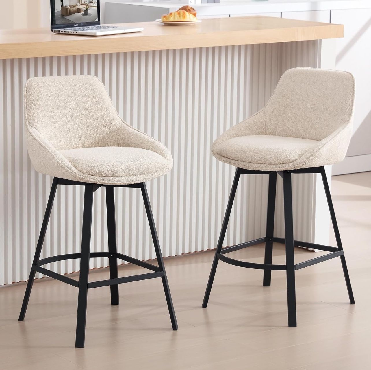 Brand new! Swivel Bar Stools Set of 2