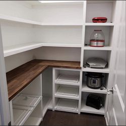Closets Pantries Kitchen Laundry And Garage Cabinets 