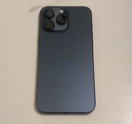 Unlocked - iPhone 15 Pro Max 256GB Blue