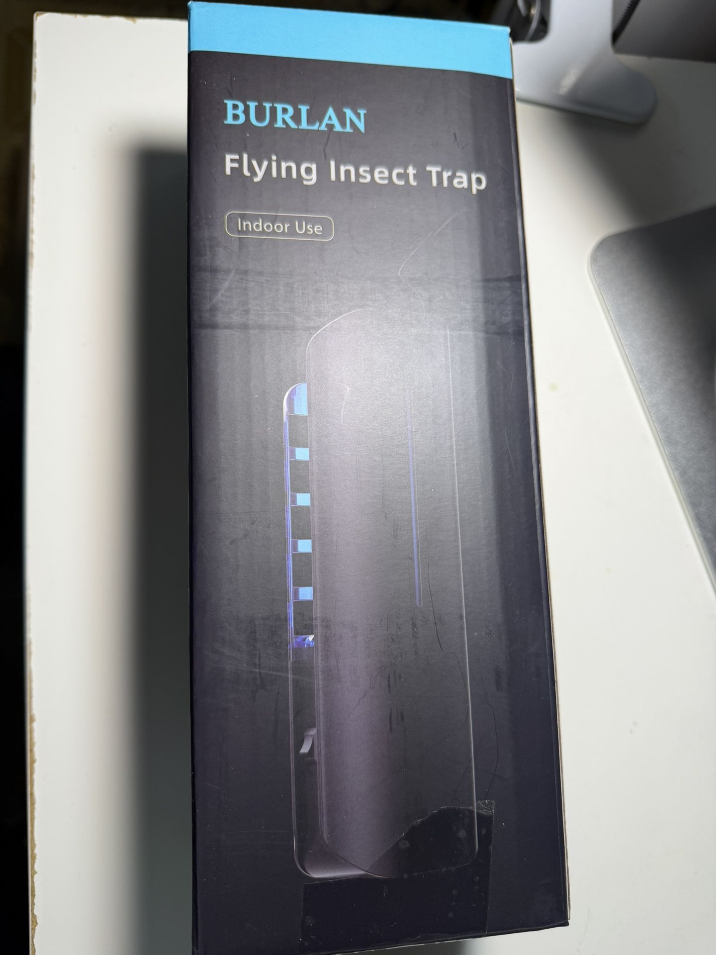 Bug Zapper + 9 Sticky Glue Board Refills for Home Office