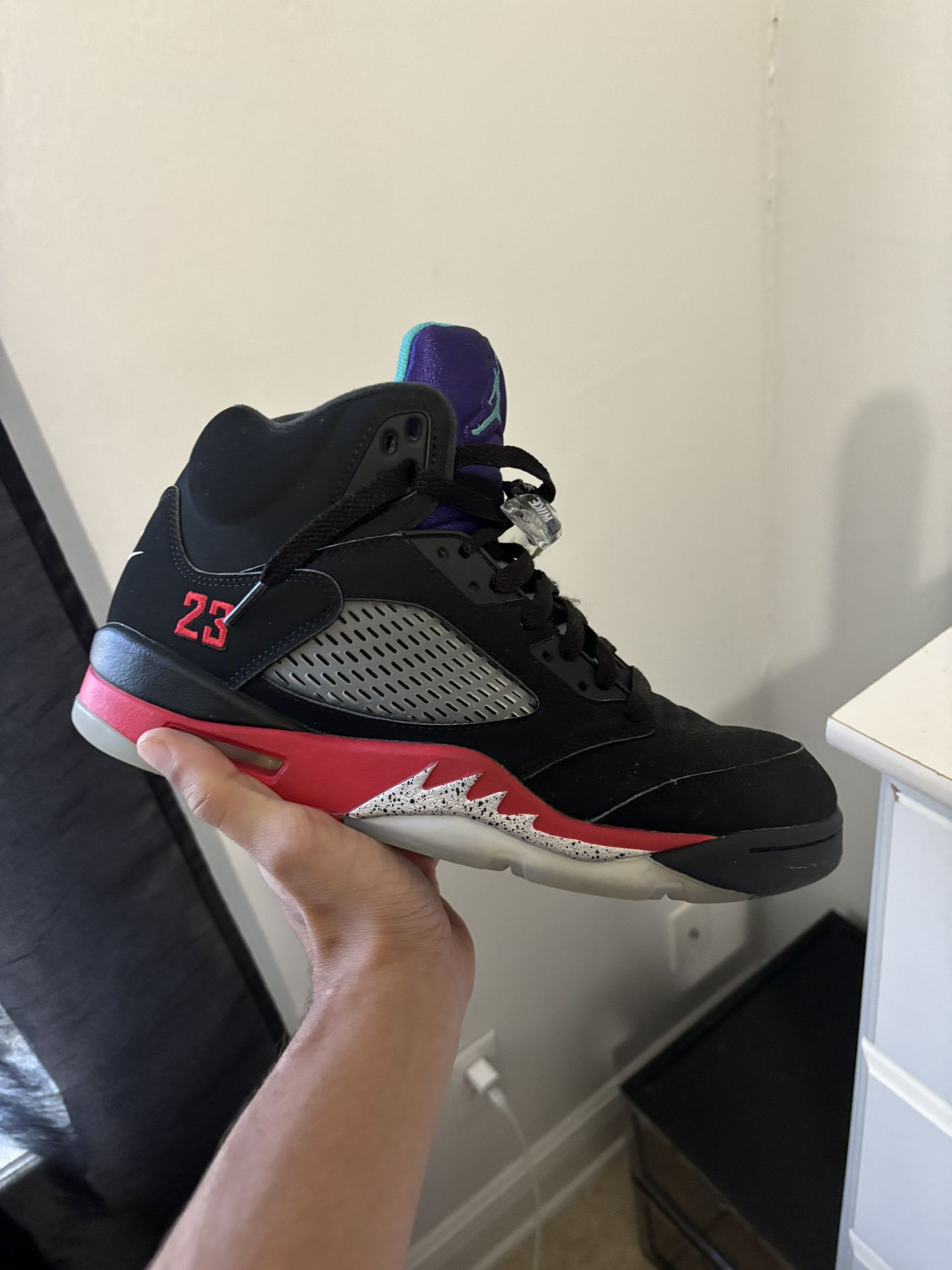 Jordan Retro 5 Size 9 Used No Box