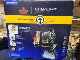 Bissell little green hydrosteam pet carpet cleaner