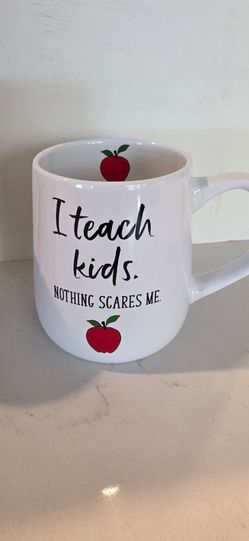 Teacher/educator coffee mugs, shirts, sweater, pencil box