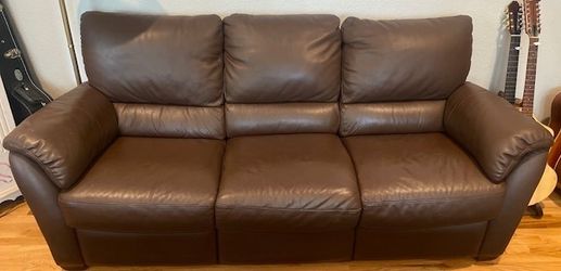 Leather Sofa and Chairs