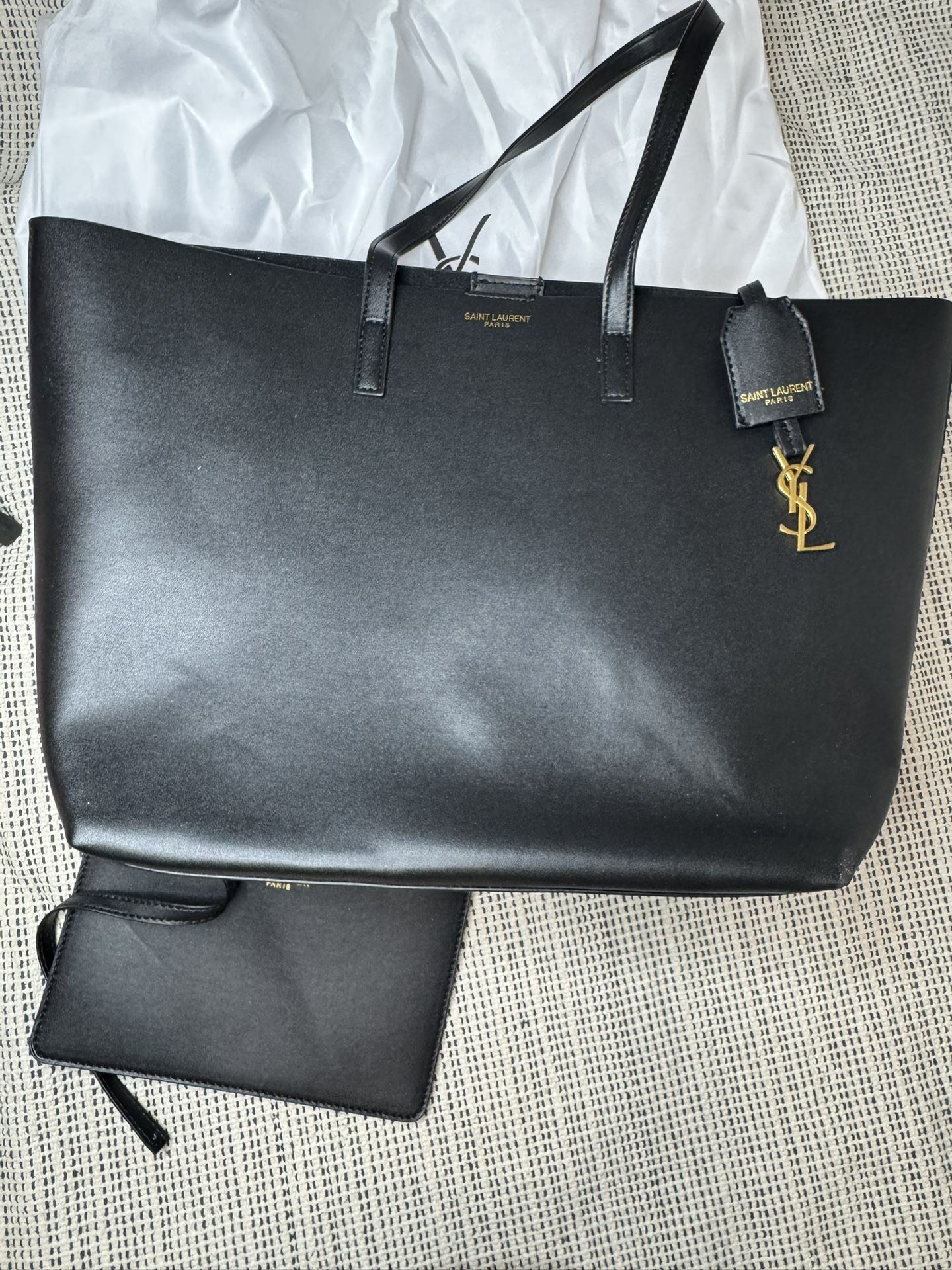 Y S L Black Tote