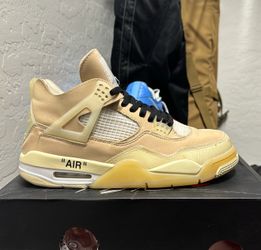 Offwhite airjordan 4 ‘sail’