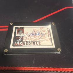 Steve Garvey Card Auto Dodger Legend 