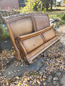 Wooden Project King Size Bed