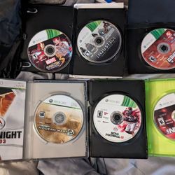 XBox 360 Games $5 Each Or All For $25