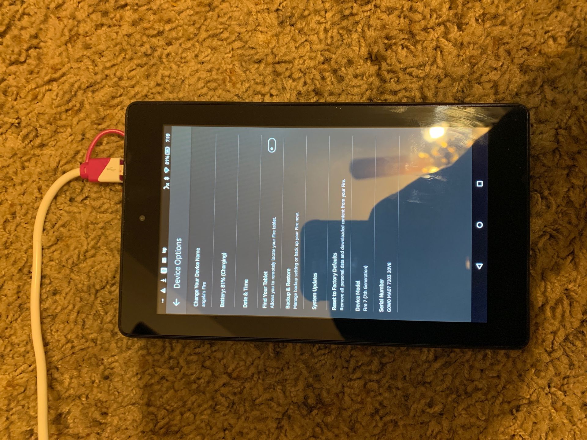 Amazon Fire 7 Tablet (7th generation)
