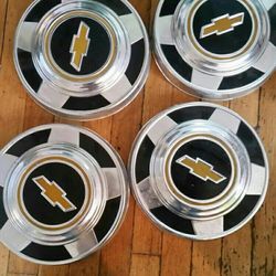 Chevy hubcaps