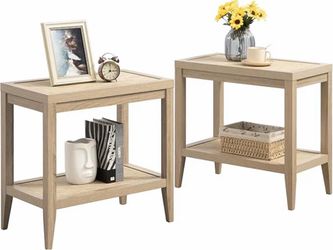 Brand New SICOTAS End Tables Set of 2 – $100