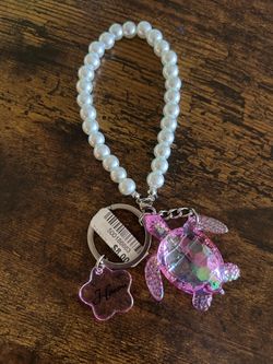Faux pearls  wirstlet