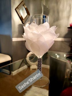 Customized wine glass