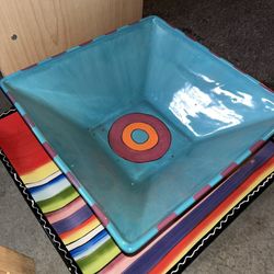 Multi Colored Fruit Bowl 