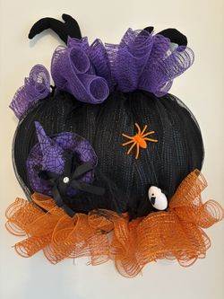Halloween Wreath 15x20 Lighs