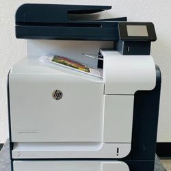 HP LaserJet Pro 500 color Printer MFP M570dn 2 Sided 2 Trays