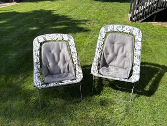 Oversized Camo Bungee Chairs – Set of 2