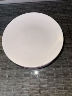 Crate And Barrel- Set Of 6 Ceramic Salad Plates