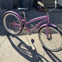 Pink 24”bike Rideable 