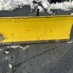 John Deere 42” Snowplow. What You See Is What You’re Getting. Must Pickup