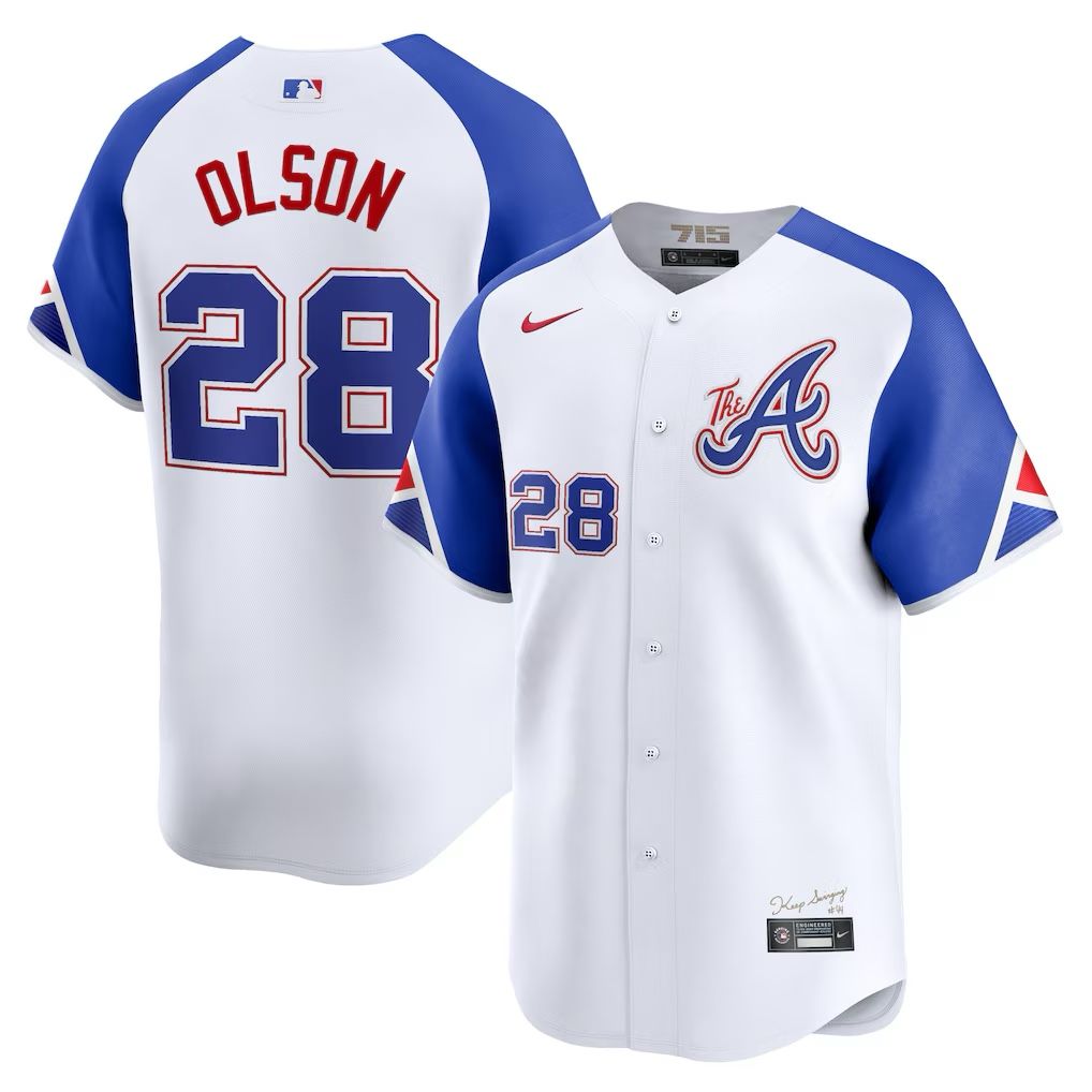 New! Atlanta Braves Matt Olson Jersey
