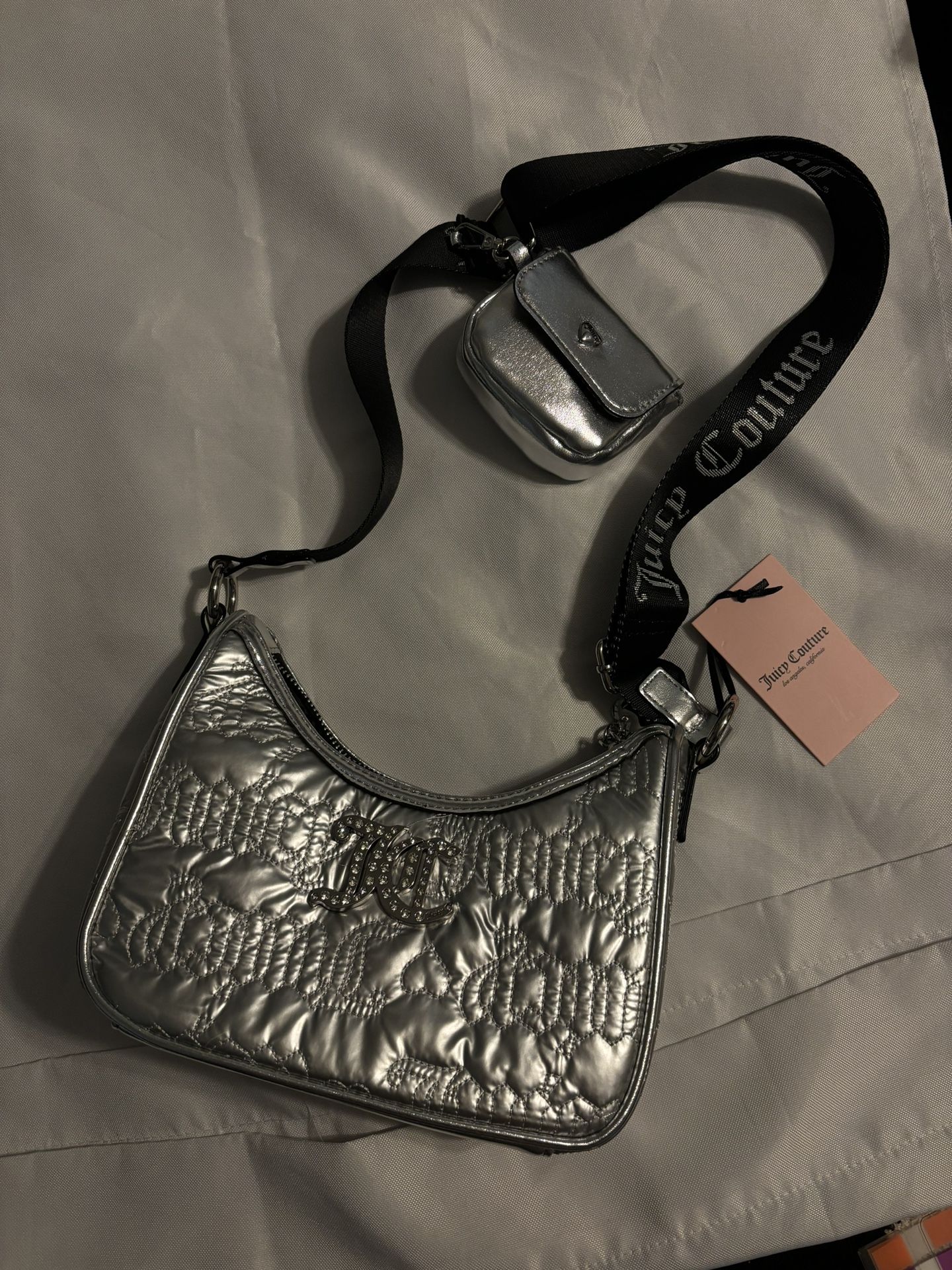 Juicy Couture silver bag
