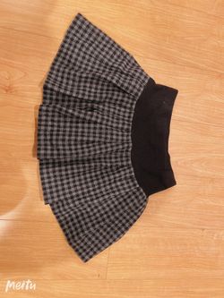 Lattice winter autumn spring dress skirt size is M